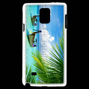 Coque Samsung Galaxy Note 4 Plage tropicale