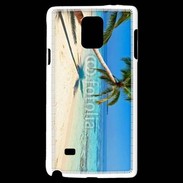 Coque Samsung Galaxy Note 4 Palmier sur la plage tropicale
