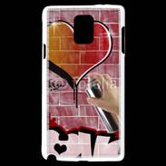 Coque Samsung Galaxy Note 4 Love graffiti