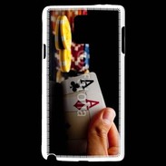 Coque Samsung Galaxy Note 4 Poker paire d'as