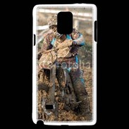 Coque Samsung Galaxy Note 4 Moto cross dans la boue 15