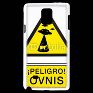 Coque Samsung Galaxy Note 4 Warning Ovni
