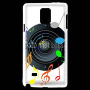 Coque Samsung Galaxy Note 4 Enceinte de musique