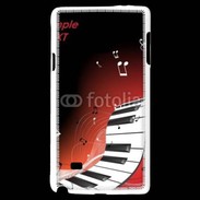 Coque Samsung Galaxy Note 4 Abstract piano 2