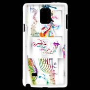 Coque Samsung Galaxy Note 4 La vie en musique 1