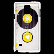 Coque Samsung Galaxy Note 4 Cassette audio transparente 1