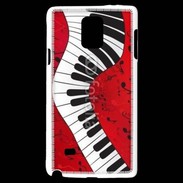 Coque Samsung Galaxy Note 4 Abstract piano 2