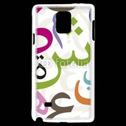 Coque Samsung Galaxy Note 4 Lettres Arabe