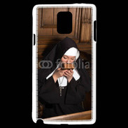 Coque Samsung Galaxy Note 4 Nonne en prière 2