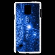 Coque Samsung Galaxy Note 4 Astrologie bleue