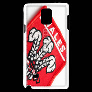 Coque Samsung Galaxy Note 4 Logo rugby Pays de Galles