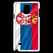 Coque Samsung Galaxy Note 4 Drapeau Serbie