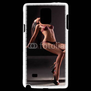 Coque Samsung Galaxy Note 4 Body painting Femme