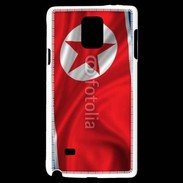 Coque Samsung Galaxy Note 4 Drapeau Corée du Nord