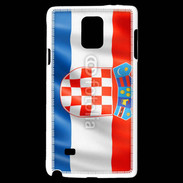 Coque Samsung Galaxy Note 4 Drapeau Croatie