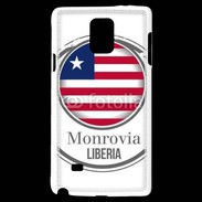 Coque Samsung Galaxy Note 4 logo Liberia