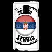 Coque Samsung Galaxy Note 4 Logo Serbie