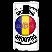 Coque Samsung Galaxy Note 4 Logo Andorre