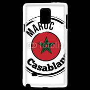 Coque Samsung Galaxy Note 4 Logo Casablanca
