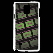 Coque Samsung Galaxy Note 4 Dégradé Bonus Offensif-défensif Noir