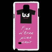 Coque Samsung Galaxy Note 4 Pilier droit Bonus offensif-défensif Rose 2