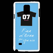 Coque Samsung Galaxy Note 4 Troisième ligne D Bonus offensif-défensif Bleu 2