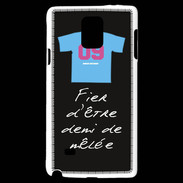 Coque Samsung Galaxy Note 4 Demi de mêlée Bonus offensif-défensif Noir 2