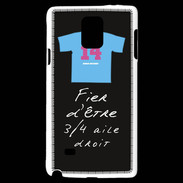 Coque Samsung Galaxy Note 4 3/4 aile droit Bonus offensif-défensif Noir 2