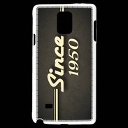 Coque Samsung Galaxy Note 4 Since 1950 gris