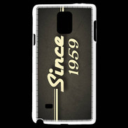 Coque Samsung Galaxy Note 4 Since 1959 gris