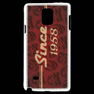 Coque Samsung Galaxy Note 4 Since crane rouge 1958