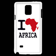 Coque Samsung Galaxy Note 4 I love Africa 2