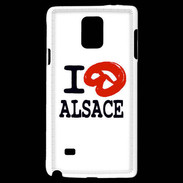 Coque Samsung Galaxy Note 4 I love Alsace 2