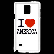 Coque Samsung Galaxy Note 4 I love America