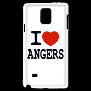Coque Samsung Galaxy Note 4 I love Angers