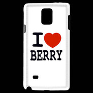 Coque Samsung Galaxy Note 4 I love Berry