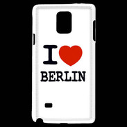 Coque Samsung Galaxy Note 4 I love Berlin