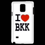 Coque Samsung Galaxy Note 4 I love BKK