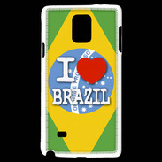 Coque Samsung Galaxy Note 4 I love Brazil 3