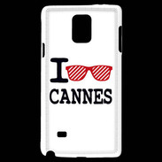 Coque Samsung Galaxy Note 4 I love Cannes 2