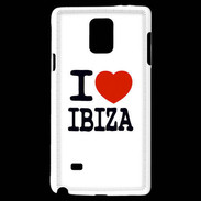 Coque Samsung Galaxy Note 4 I love Ibiza