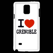 Coque Samsung Galaxy Note 4 I love Grenoble