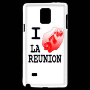 Coque Samsung Galaxy Note 4 I love La Réunion 2