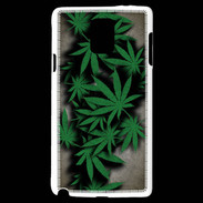 Coque Samsung Galaxy Note 4 Feuilles de cannabis 50