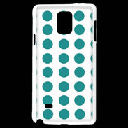 Coque Samsung Galaxy Note 4 pois bleu clair