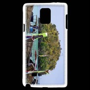 Coque Samsung Galaxy Note 4 DP Barge en bord de plage