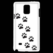 Coque Samsung Galaxy Note 4 pattes de chats/chiens 1