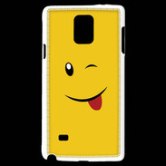 Coque Samsung Galaxy Note 4 smiley 2