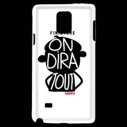 Coque Samsung Galaxy Note 4 Adishatz Humour Finistere