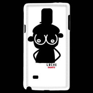 Coque Samsung Galaxy Note 4 Adishatz Humour Loche